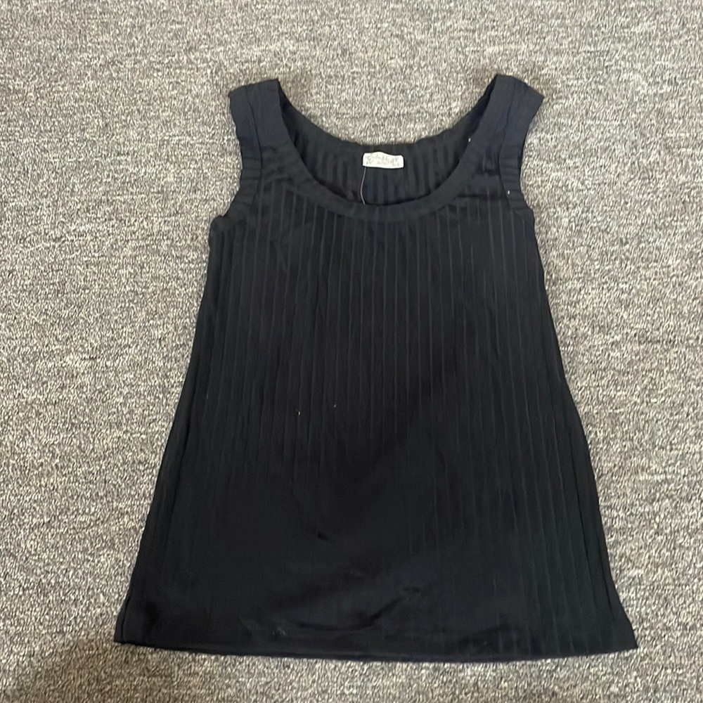 Free People Black tank